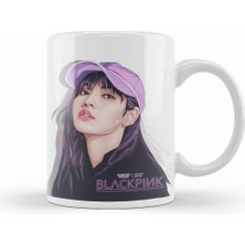 Humuts Blackpink Lisa 0 Kupa Bardak Porselen (2)