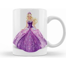 Humuts Barbie Kupa  Bardak  Porselen