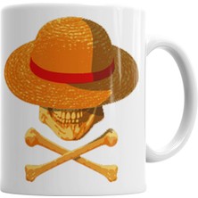 Humuts One Piece Skull  Kupa Bardak Porselen