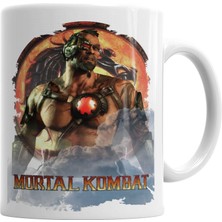 Humuts Mortal Kombat Kano Game Kupa Bardak Porselen