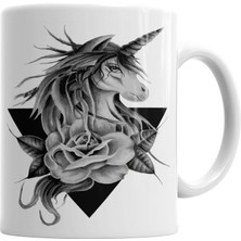 Humuts Unicorn Kupa Bardak Porselen