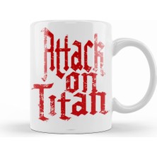 Humuts Attack On Titan  Font    Logo Kupa Bardak Porselen