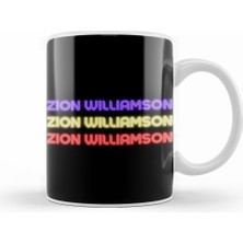 Humuts Zion Williamson   Basketball Gifts Vintage Retro Rainbow Quotes For Boys And Dad Kupa Bardak Porselen