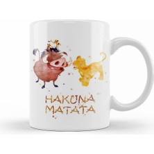 Humuts Hakuna Matata 02 Kupa Bardak Porselen