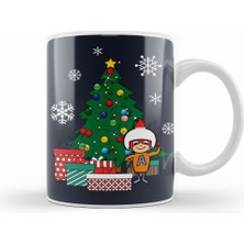 Humuts Atom Ant Around The Christmas Tree Kupa Bardak Porselen