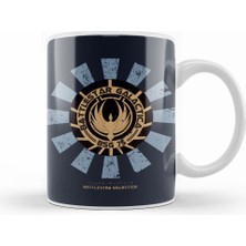 Humuts Battlestar Galactica Retro Japanese Kupa Bardak Porselen