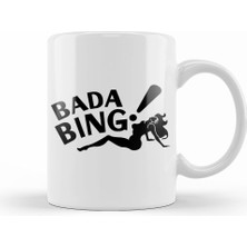 Humuts Bada Bing Black 01 Kupa Bardak Porselen