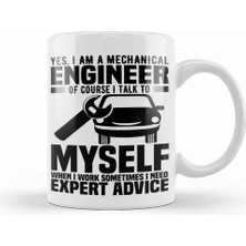 Humuts Yes I Am A Mechanical 01 Kupa Bardak Porselen
