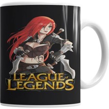 Humuts League Of Legends Katarina Kupa Bardak Porselen
