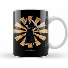 Humuts Ichigo Kurosaki Retro Japanese Bleach Kupa Bardak Porselen