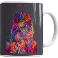 Humuts Chewbacca Kupa  Bardak  Porselen