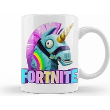 Humuts Fortinite Unicorn    Unicornio Fortinite Kupa Bardak Porselen