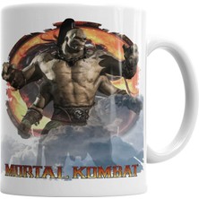 Humuts Goro Mortal Kombat Game Kupa Bardak Porselen