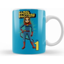 Humuts Captain Marvel Carol Danvers The Skrulls Kupa Bardak Porselen