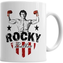 Humuts Rocky Rambo Boks  Kupa Bardak Porselen
