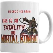 Humuts Mortal Kombat (2) Kupa Bardak Porselen