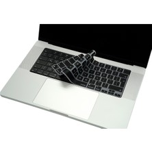 Mcstorey Macbook Pro Air M1-M2 ile Uyumlu Klavye Koruyucu A2681 A2442 A2485 Uk Ingilizce Baskı