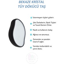 Bekaze Crystal Eraser Epilasyon Aleti, Tüy Dökücü, Tüy Silgisi, Kristal Taş