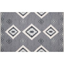 Rugs Modern Rustik 4002 Gri Iskandinav Stil Kilim