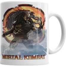Humuts Mortal Kombat Predador Game Kupa Bardak Porselen