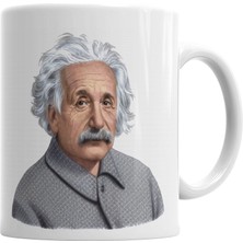 Humuts Albert Einstein Kupa Bardak Porselen
