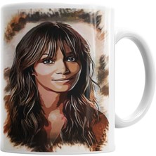 Humuts Halle Berry Kupa Bardak Porselen