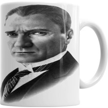 Humuts Mustafa Kemal Atatürk 02 Kupa Bardak Porselen