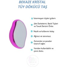 Bekaze Crystal Eraser Epilasyon Aleti, Tüy Dökücü, Tüy Silgisi, Kristal Taş