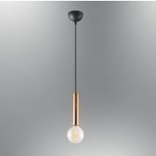 Mylights  Retro Rustik Silindir Tekli Sarkıt  E27 Duy