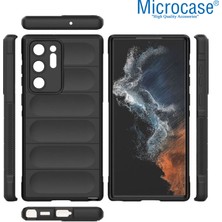 Microcase Samsung Galaxy Note 20 Miami Serisi Darbeye Dayanıklı Silikon Kılıf - Siyah