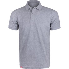 Evolite DeepRaw Erkek Polo T-Shirt - Gri