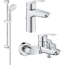 Grohe Eurosmart 3 Lü Duş Seti