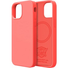 Buff iPhone 13 Pro Max Magsafe Rubber Fit Kılıf Pink Pomelo