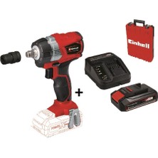 Einhell Te-Cw 18 Li Bl  Akülü Şarjlı Somun Sıkma Kömürsüz + 2.5 Ah Starter Kit + Çanta