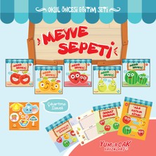 Yumurcak Meyve Sepeti 3 Yaş Okul Öncesi Eğitim Seti - Yumurcak Yayınları