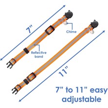Hwei Reflektörlü Kedi Boyun Tasması (Yurt Dışından)