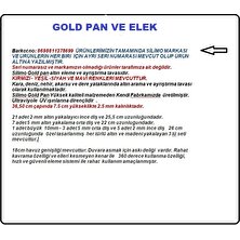 Silimo Gold Pan Altın Eleği Yeşil  +  Pan Üstü Elek Beraber   Altın Arama Eleme Kumda Irmakta Altın Yıkama