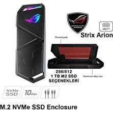 Asus Rog Strix Arion Lite M.2 Nvme SSD Kutu