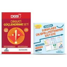 Adeda Yayıncılık Dikkati Güçlendirme Seti 15-18 Yaş ve Motivasyon Defteri - Osman Abalı (Ciltli)