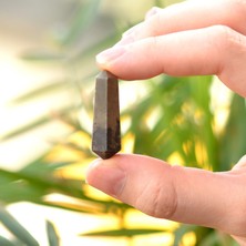 Taş Sandığı Pirit Taşı Çift Uçlu Kazık - Küçük Boy