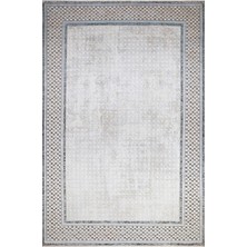 Türkmen Halı Kuvars DA12B Krem Modern Desen Halı