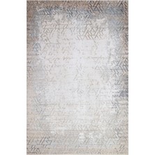 Türkmen Halı Kuvars EH40A Gri Modern Desen Halı