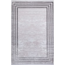 Türkmen Halı Poem PM04 Gri Modern Desen Halı