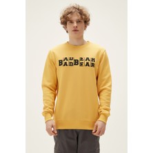 Bad Bear Counter Crewneck Mustard