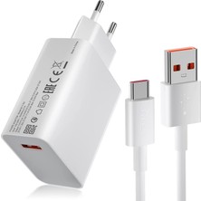 Newpole Xiaomi Uyumlu 27W Hızlı Şarj Adaptörü ve Şarj Kablosu Xiaomi Mi 9, 10T, 10S, M3, 11, 1t, 12, Poco X3, F3, M3, Oppo Find Newpole Hızlı Şarj Adaptörü 27W ve Kablosu