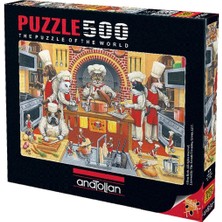 Anatolian Puzzle 3586 Anatolian Şef Kool Kat / 500 Parça Puzzle