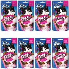 Felix Party Mix Karışık Piknik Lezzetler Kedi Ödülü 60 gr x 8 Adet