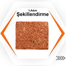 Gurmeraw Barf Plus - 5-20KG Çiğ Köpek Maması Barf - 250 Gr’lık Porsiyonlar Halinde Gurme