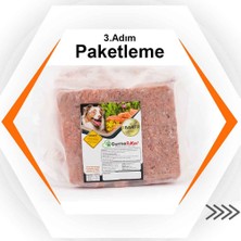 Gurmeraw Barf Plus - 5-20KG Çiğ Köpek Maması Barf - 250 Gr’lık Porsiyonlar Halinde Gurme