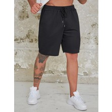 DAXİS Sportwear Company Şort Erkek Siyah-Daxis Sportwear Company